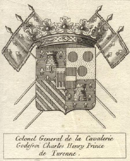 Arms of the Colonel Gnral de la cavalerie