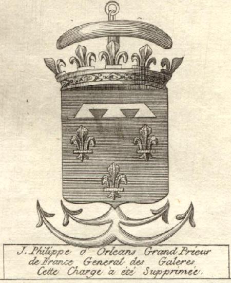 Arms of the Gnral des Galeres