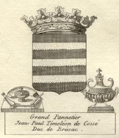Arms of the Grand Panetier de France