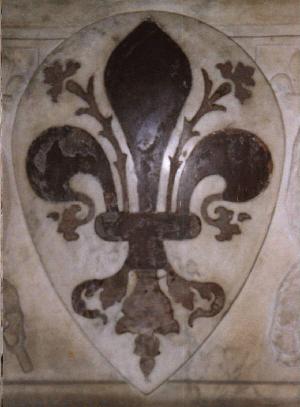 Fleur-de-lis Cast Paper Heraldry Flower of the Lily French Scottish Welsh  England -  Canada